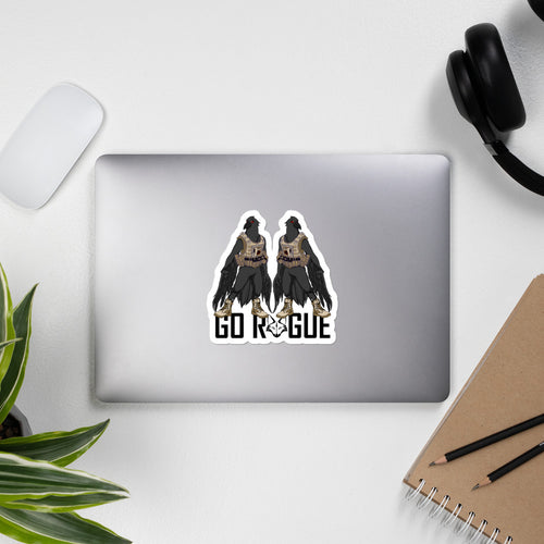 Hugin and Munin Sticker by Rogue Dynamics