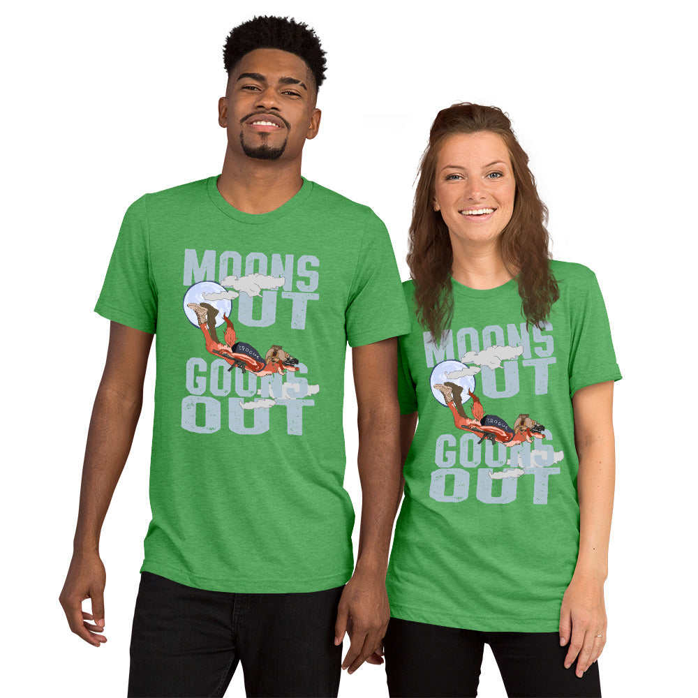 Moons Out Goons Out Goggle Fox shirt by Rogue Dynamics
