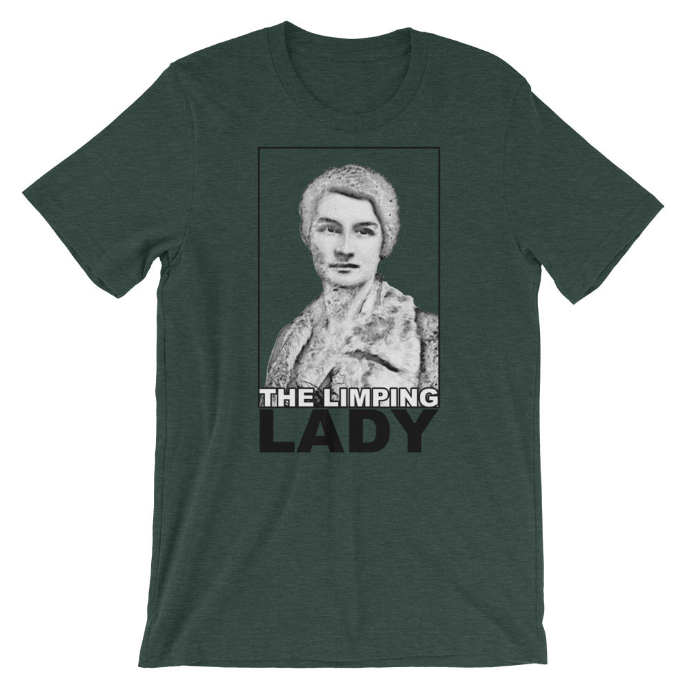 The Limping Lady Virginia Hall shirt by Rogue Dynamics