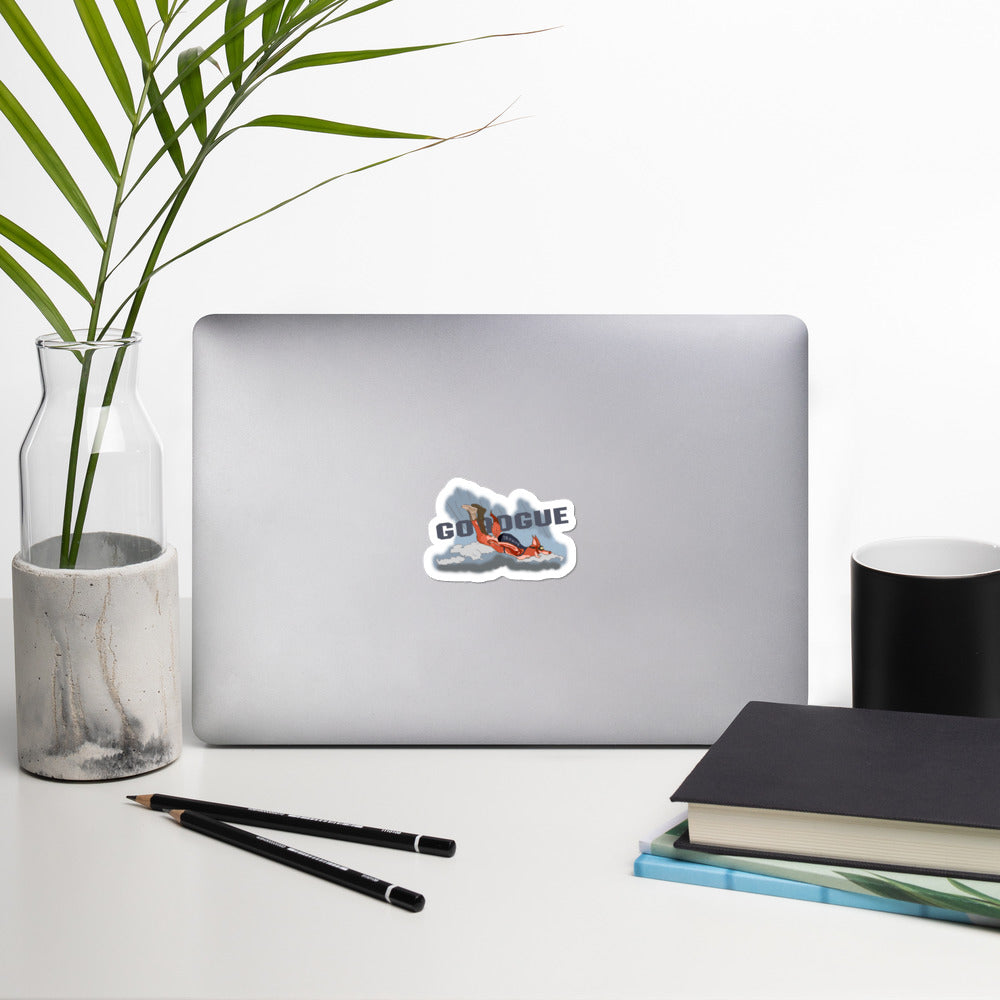 Goggle Fox Skydiving Sticker by Rogue Dynamics