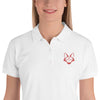 Rogue Fox Embroidered Women's Polo Shirt