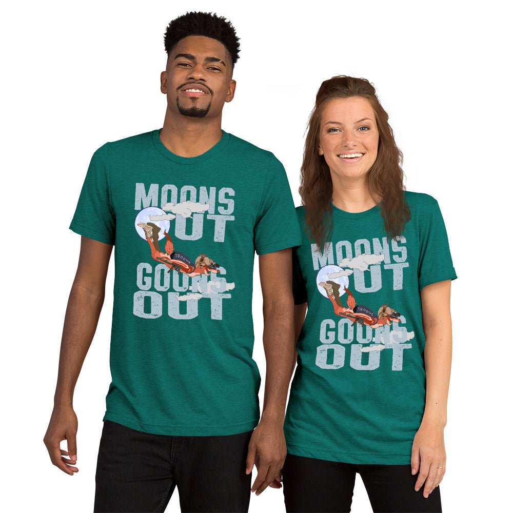Moons Out Goons Out Goggle Fox shirt by Rogue Dynamics