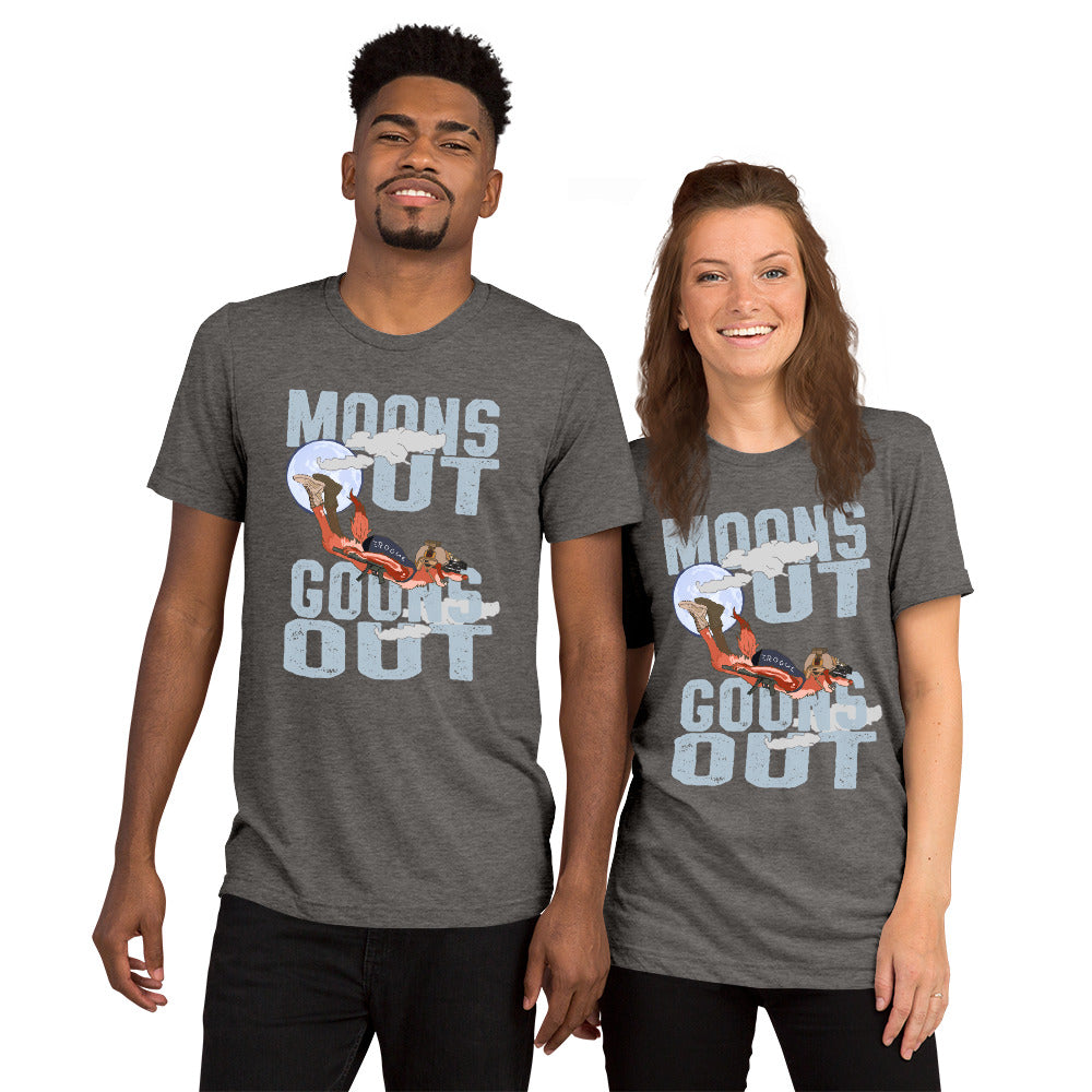 Moons Out Goons Out Goggle Fox shirt by Rogue Dynamics