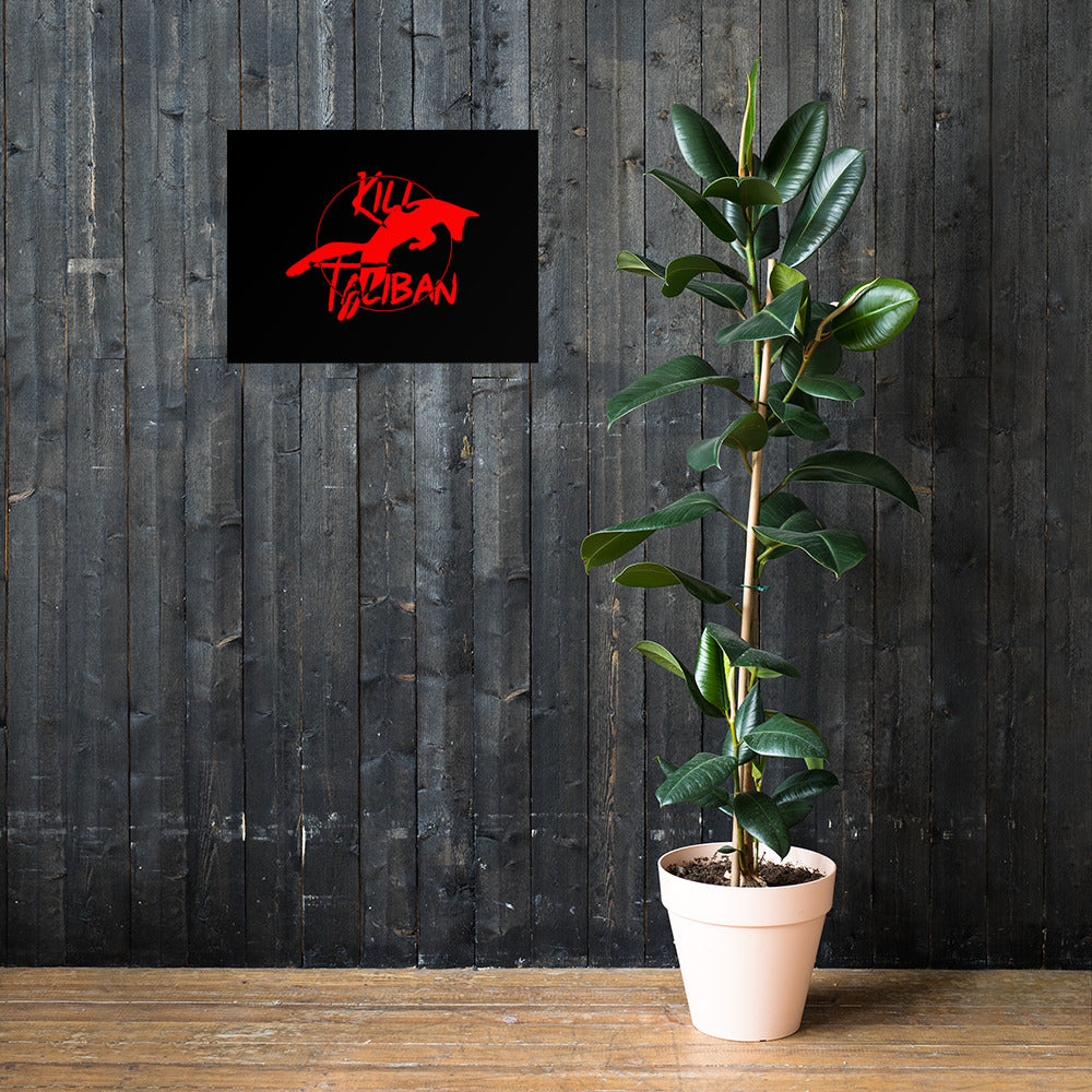 Kill Taliban art print by Rogue Dynamics