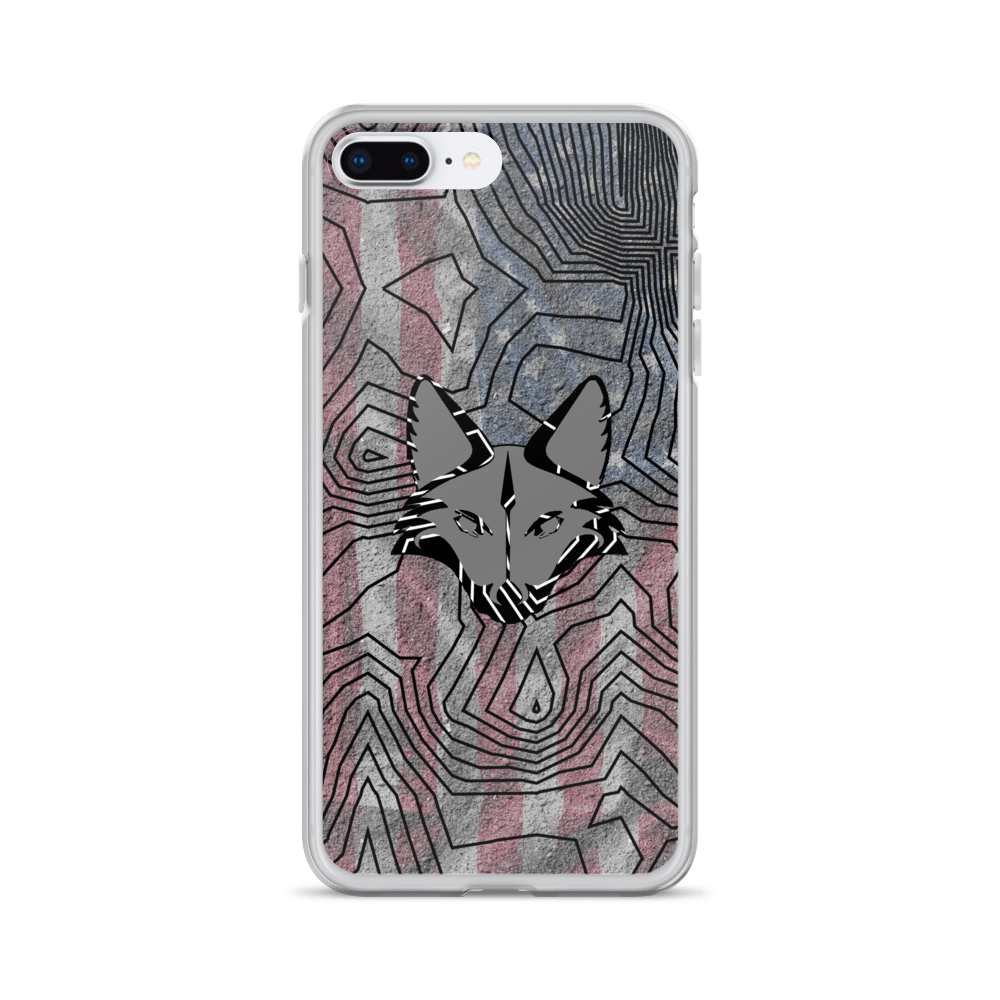 Subdued Topo Map Phone Case