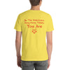 Hong Kong "Don't Tread on Them" Yellow Shirt