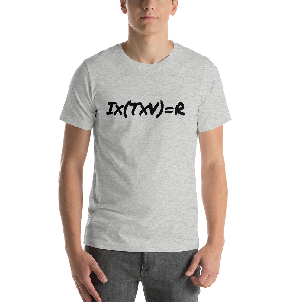 Risk Equation shirt by Rogue Dynamics