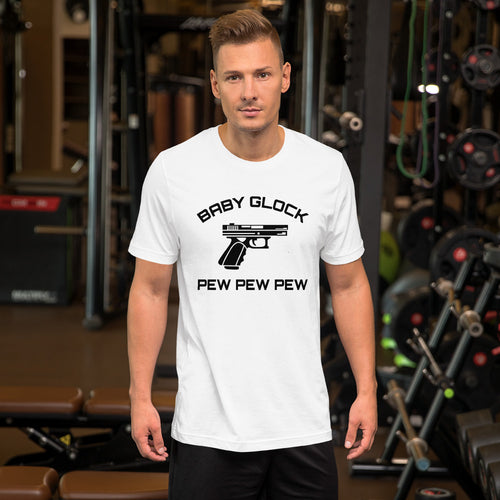 Baby Glock Pew Pew Pew shirt by Rogue Dynamics