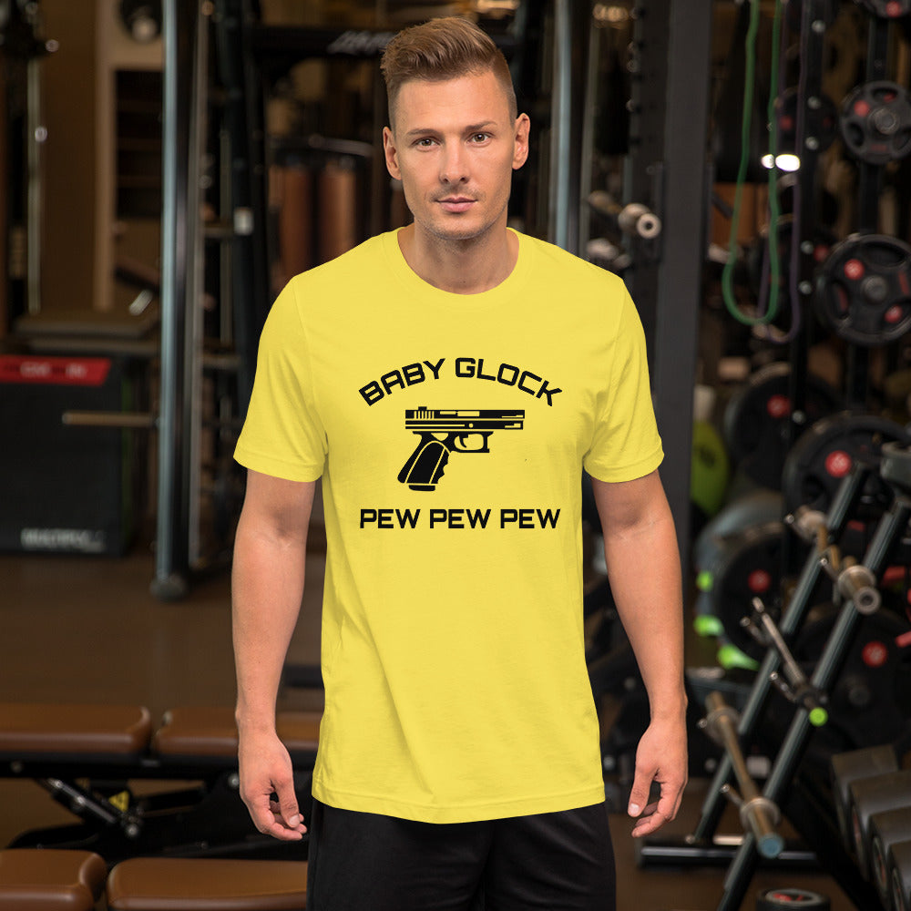 Baby Glock Pew Pew Pew shirt by Rogue Dynamics