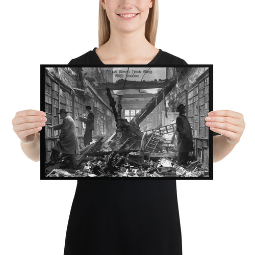 Holland House Bombed Rogue art print by Rogue Dynamics