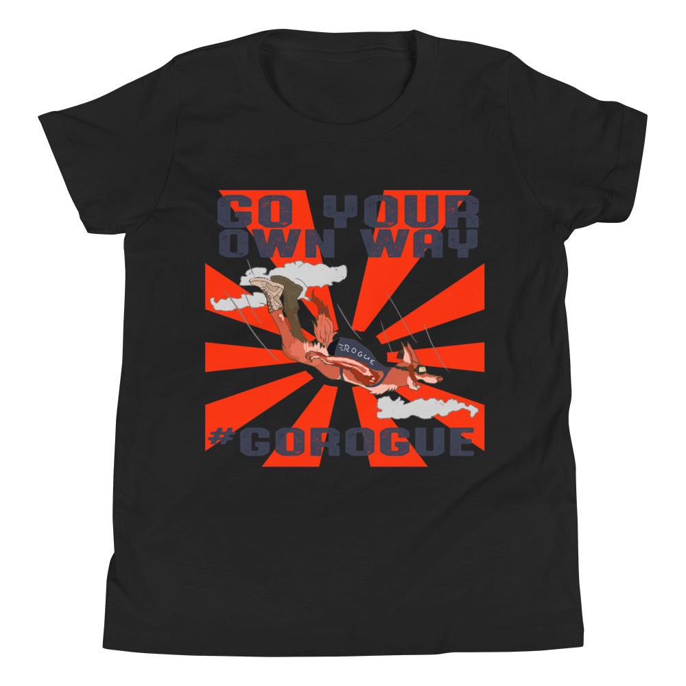 Go Your Own Way Goggle Fox Youth shirt by Rogue Dynamics
