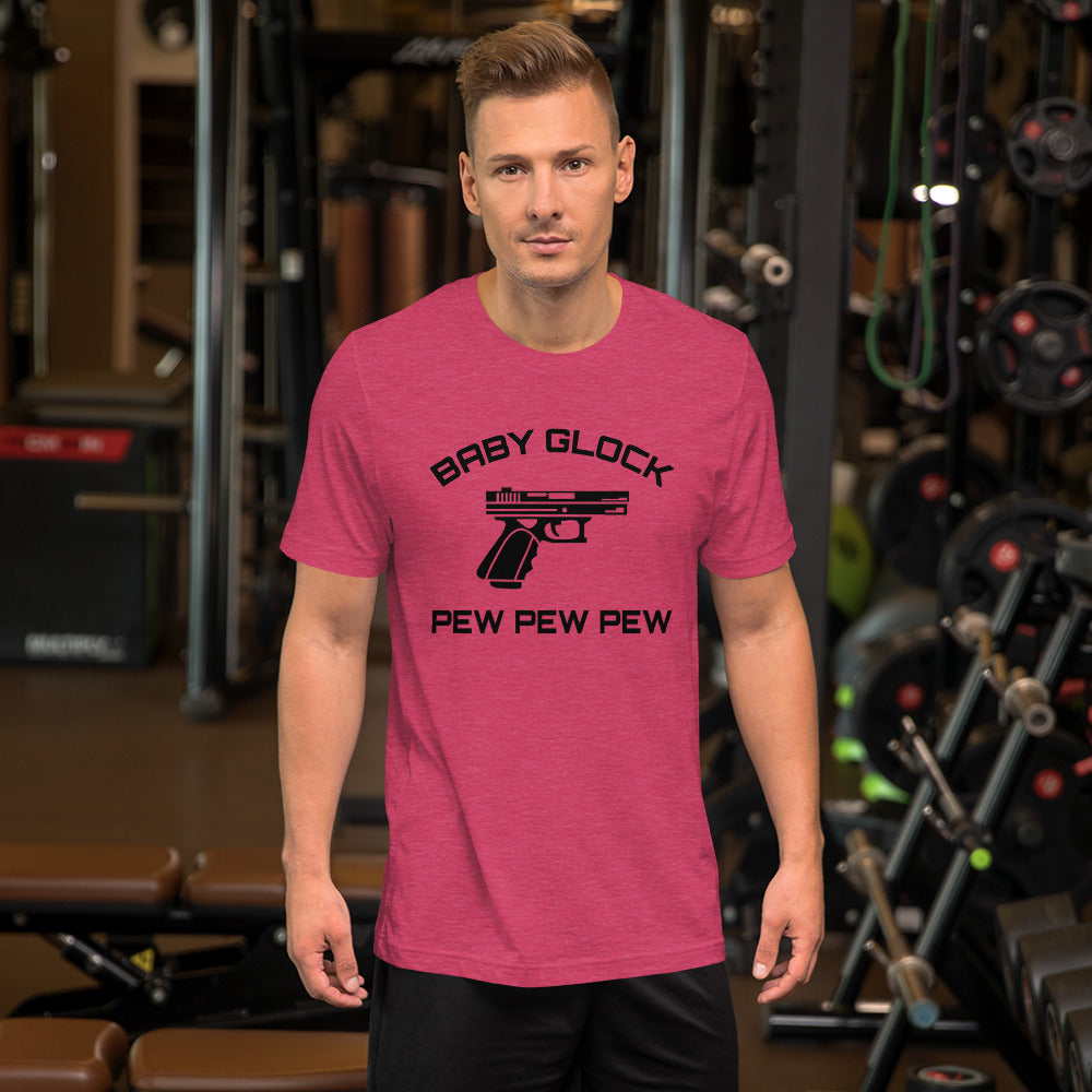 Baby Glock Pew Pew Pew shirt by Rogue Dynamics