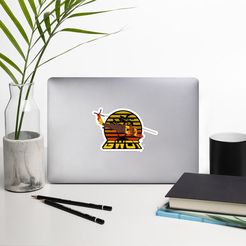 Magnum P.I. MEDEVAC Blackhawk vinyl sticker by Rogue Dynamics