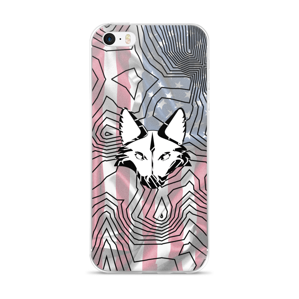 Topo Map Phone Case