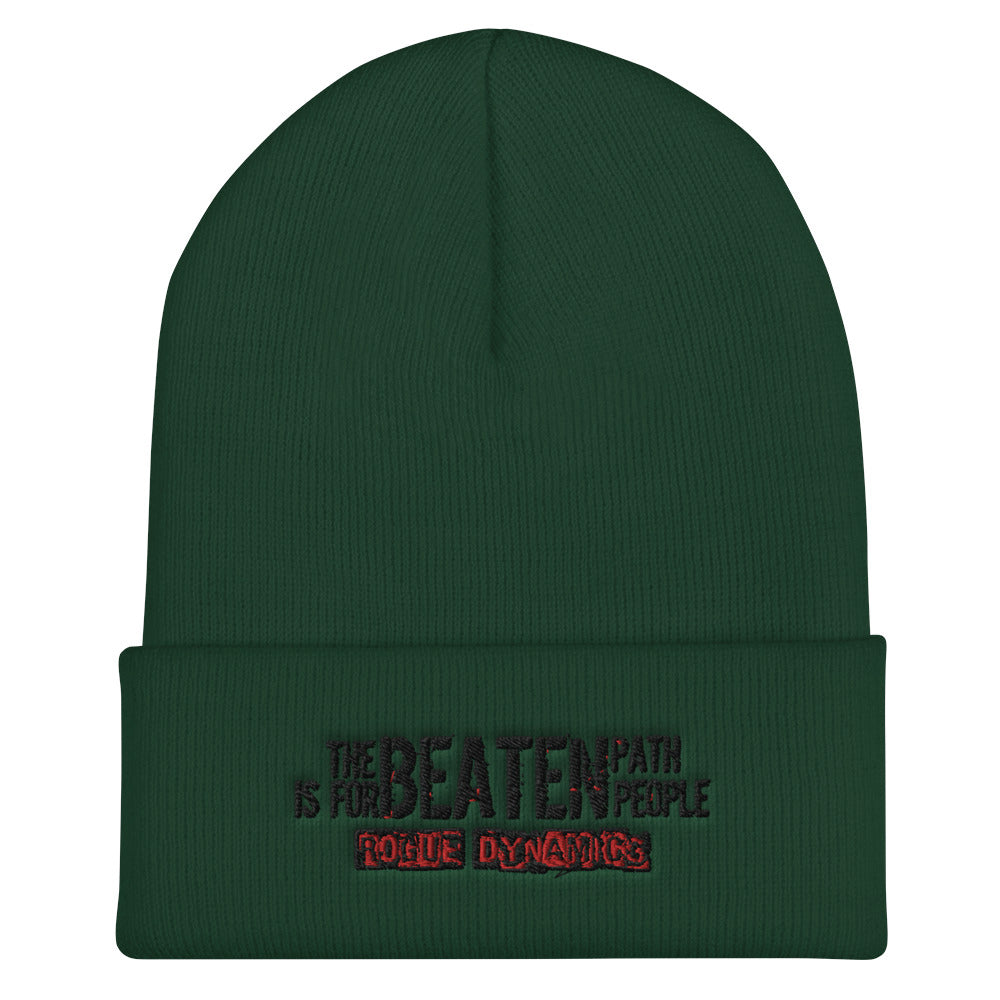 Beaten Path Cuffed Beanie by Rogue Dynamics