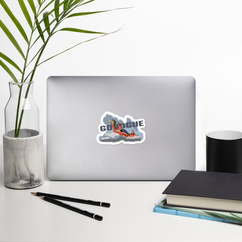 Goggle Fox Skydiving Sticker by Rogue Dynamics