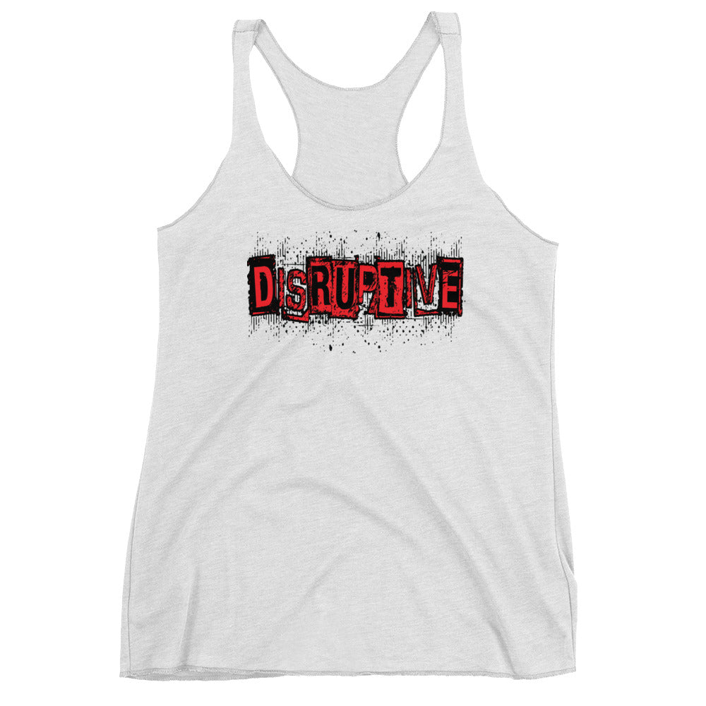 Women's Disruptive Racerback Tank by Rogue Dynamics