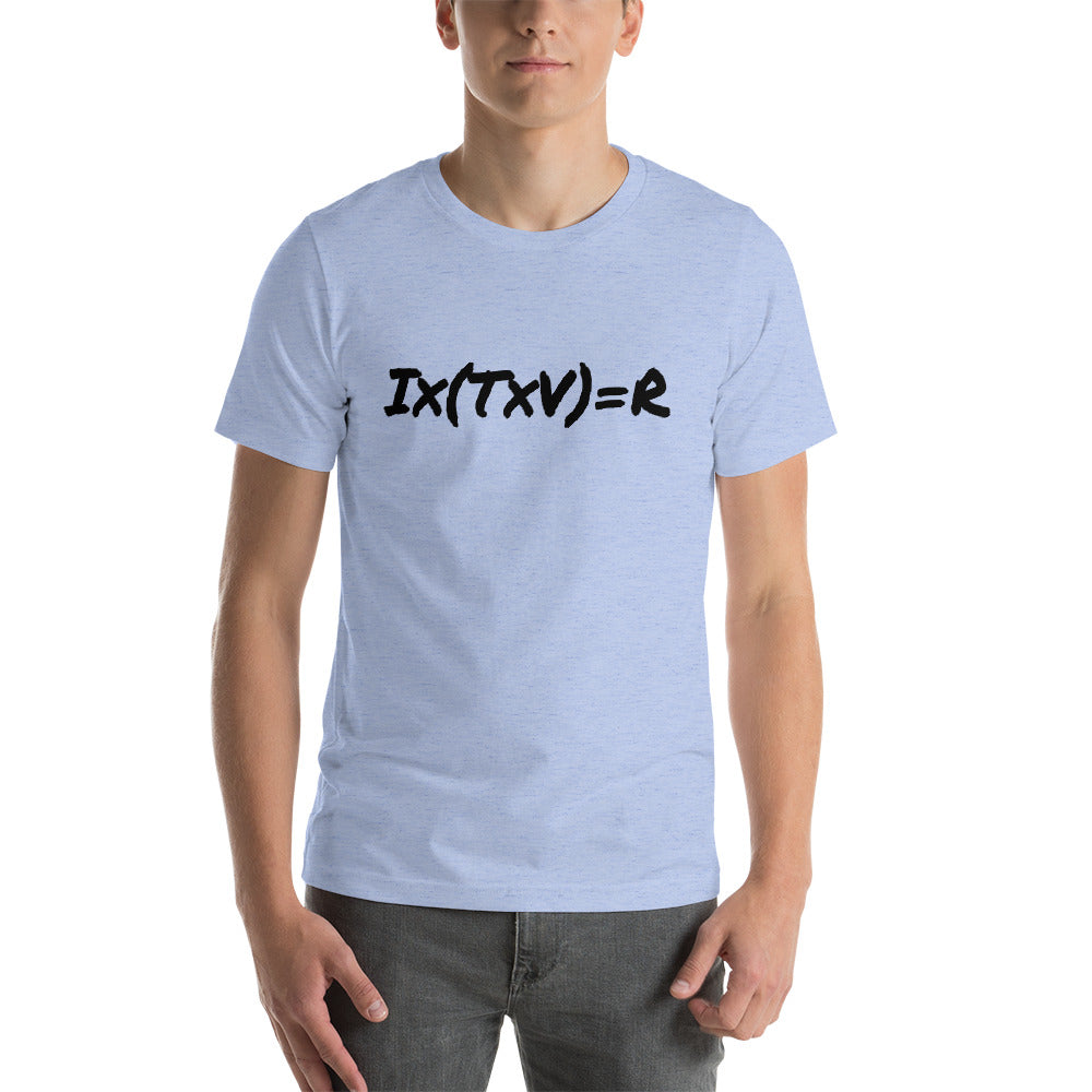Risk Equation shirt by Rogue Dynamics