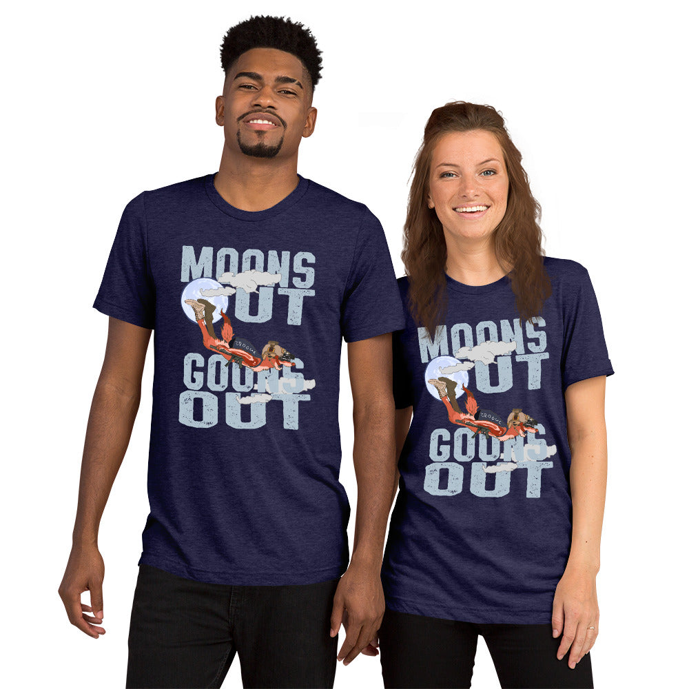 Moons Out Goons Out Goggle Fox shirt by Rogue Dynamics