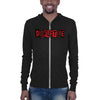 Disruptive Unisex zip lightweight hoodie