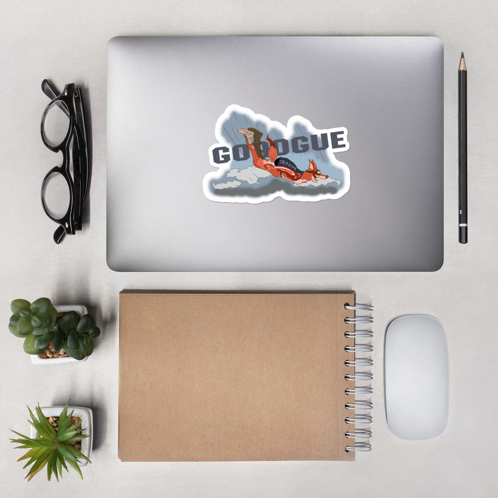 Goggle Fox Skydiving Sticker by Rogue Dynamics