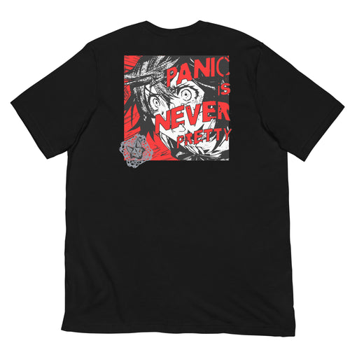 Panic is Never Pretty shirt by Rogue Dynamics