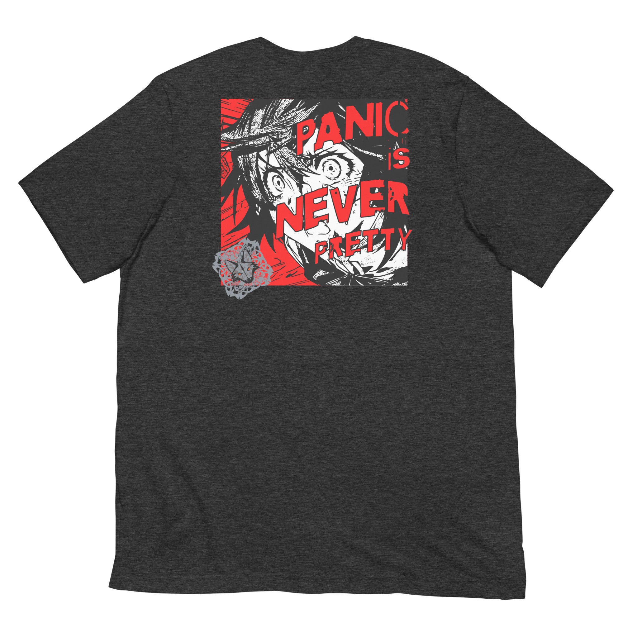 Panic is Never Pretty shirt by Rogue Dynamics