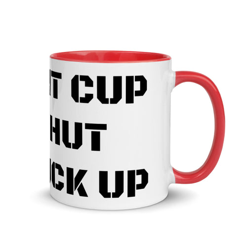 STFU Morning Coffee Mug by Rogue Dynamics
