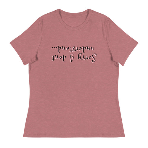 Sorry shirt by Rogue Dynamics